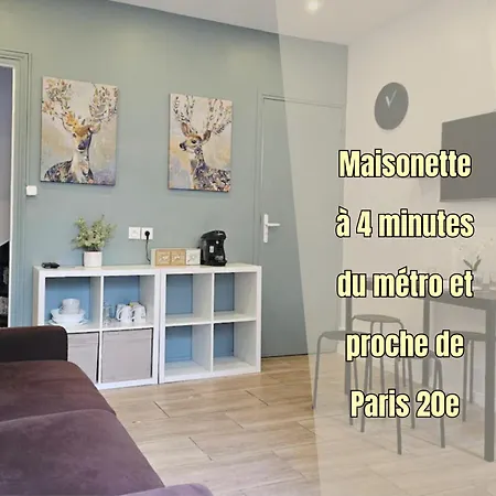 #3 Maison A 4 Minutes Du Metro Et Proche De Paris *